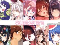 COMIC X-EROS 3rd ANNIVERSARY CALENDAR 2016 Wanimagazine
