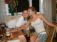 Evening with two hot GFs Photos