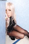 Nonsummerjack Black Pantyhose 2 Photos