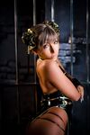 Nonsummerjack Black White Gal Chun li Photos