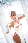 Nonsummerjack Black White Gal Chun li Photos