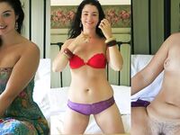 Mixed Milfs Dressed - Undressed Photos