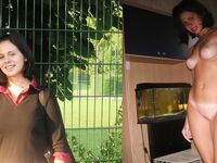 Mixed Milfs Dressed - Undressed Photos