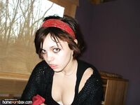 Nude Goth Chick Spreading And Posing Photos