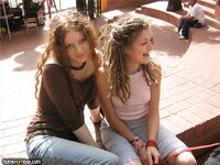 Redhead Lesbians Playing Inside The Shower Photos