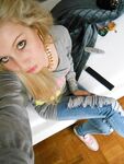 Blonde Amateur Nude Set