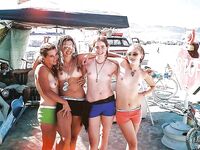 Nude public fun"