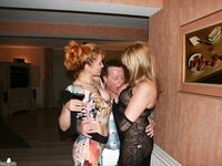 Threesome with redhead Cassandra