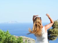 Young Czech At Greece Vacation