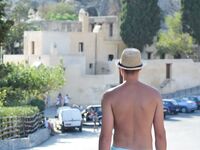 Young Czech At Greece Vacation