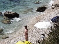 Young Czech At Greece Vacation