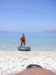 Young Czech At Greece Vacation