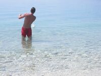 Young Czech At Greece Vacation