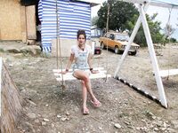 Katja P - On a Swing