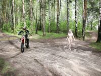 Lenochka - Cross-country motorcycle