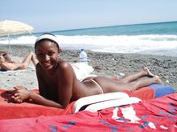 Cute ebony amateur