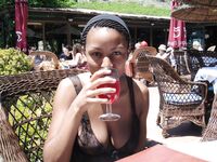 Cute ebony amateur