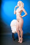 Alisa G - White on Blue