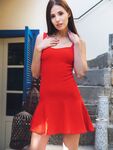 Vanessa Angel - In Red