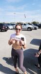 Reddit babes get naked in public!