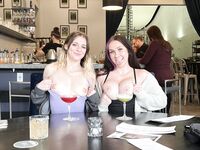 Reddit babes get naked in public!