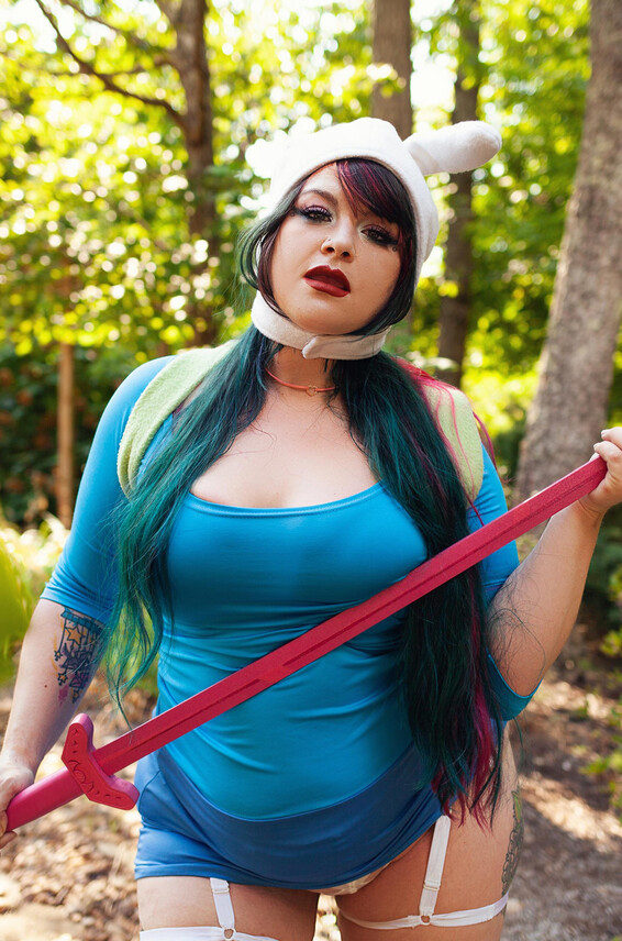 Brittfallingupinthesky Photo Album_ Fiona's Swordcery Equals Adventure Time _ SuicideGirls Photos