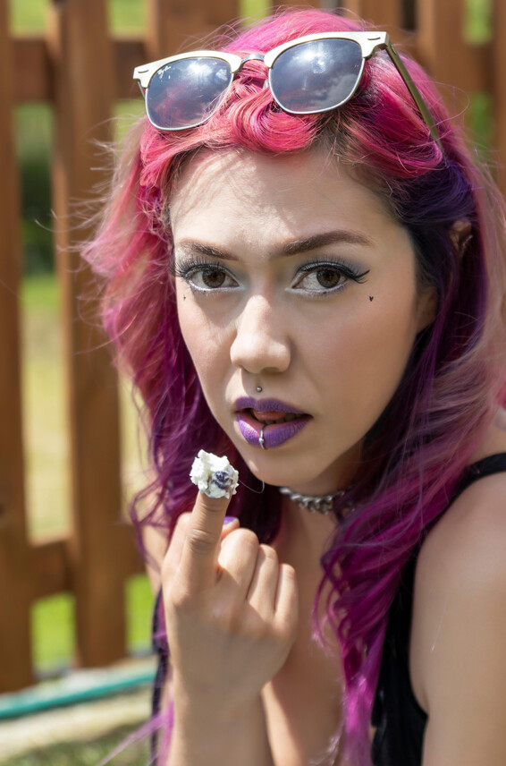 Dafne Photo Album_ Strawberries in the sun _ SuicideGirls Photos